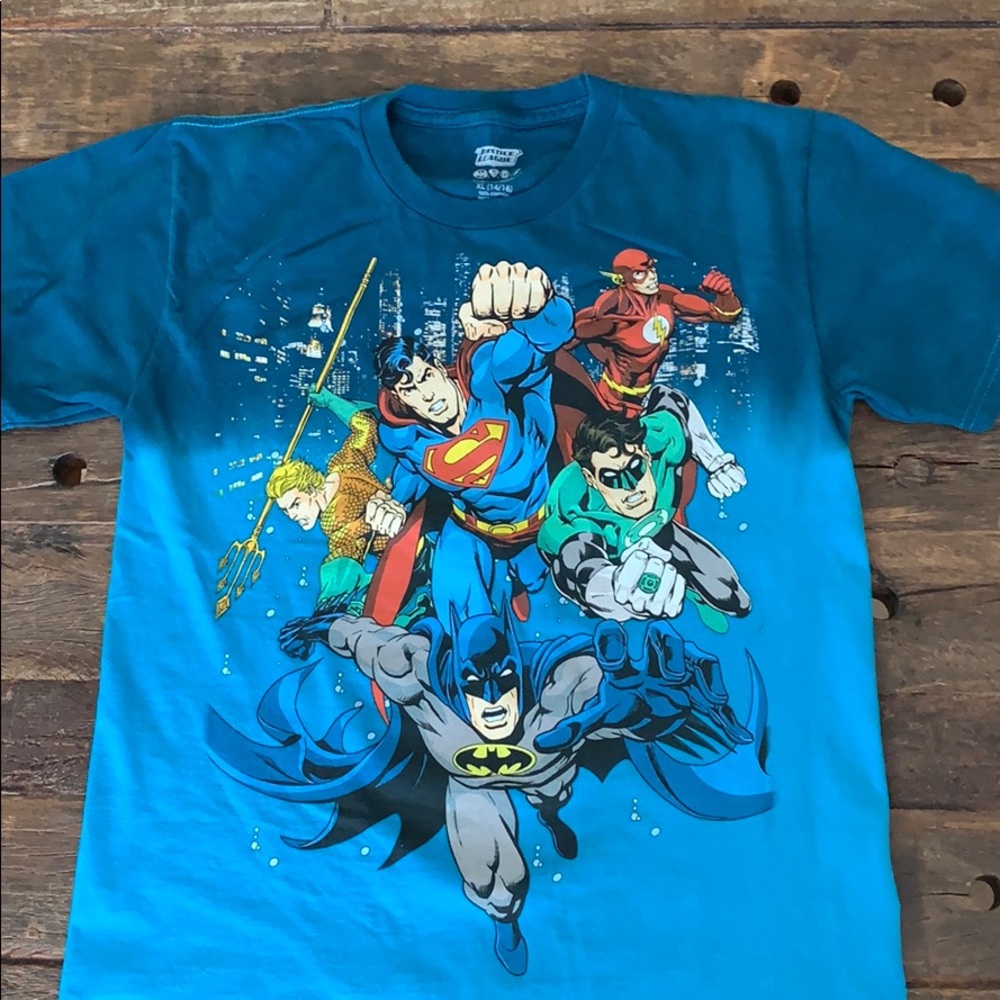 Justice League Short Sleeves T-Shirt